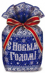 Мешок От Деда Мороза Синий