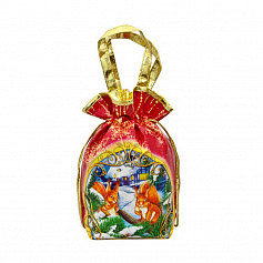 Под. Мешочек Бельчата металлизированный, Красный (М1200С9095)