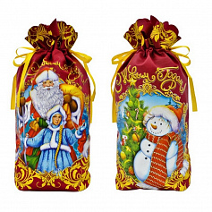 Под. Мешочек Новогодняя семейка Красный (М1000С9093)