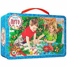 Лото (внутри сладкий подарок + игра) (Ж0700С02027)